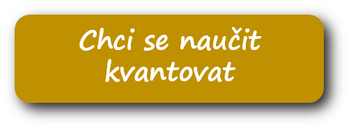Tlačítko - chci se naučit kvantovat - zlatá